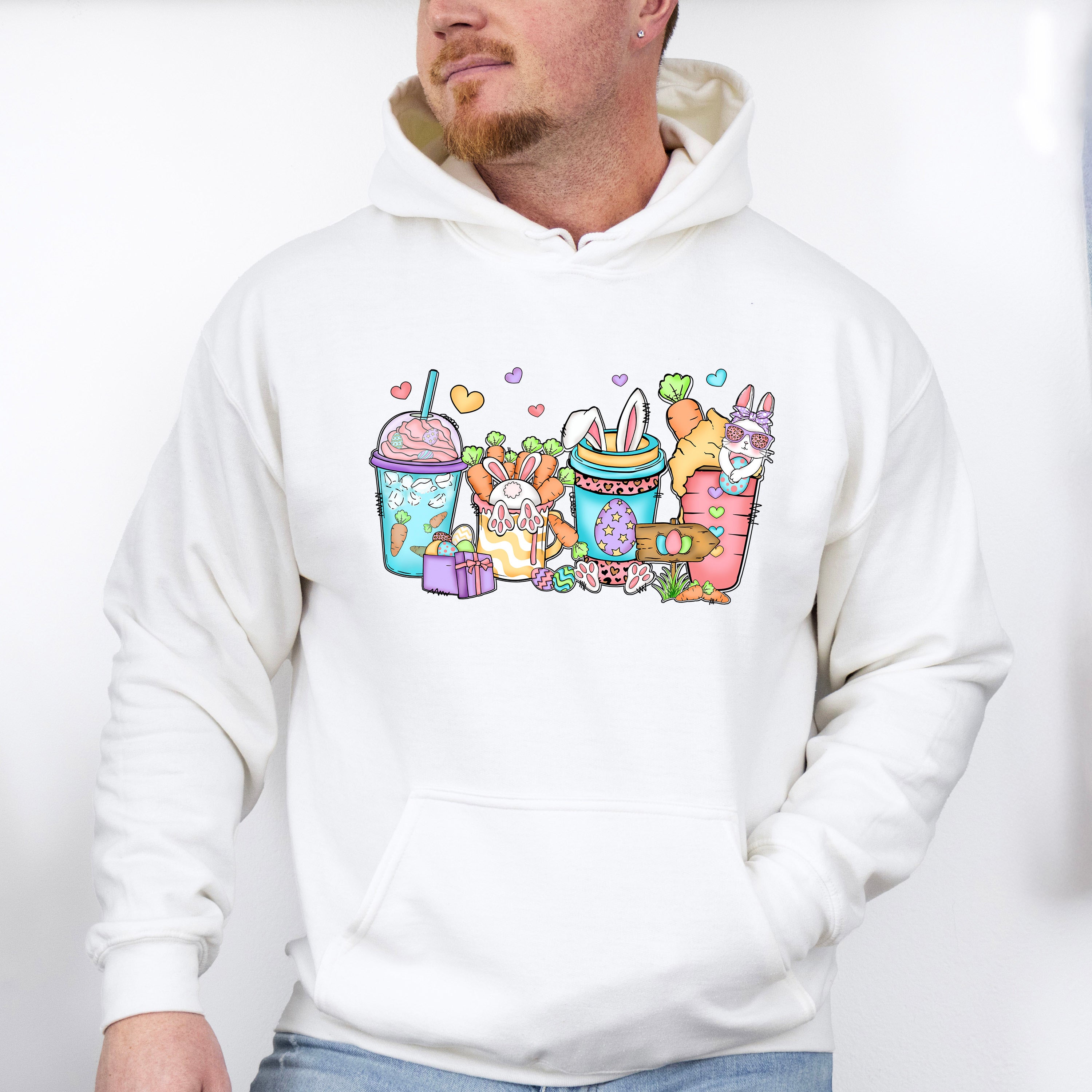 Cups Easter Day Unisex Crewneck T-Shirt Sweatshirt Hoodie
