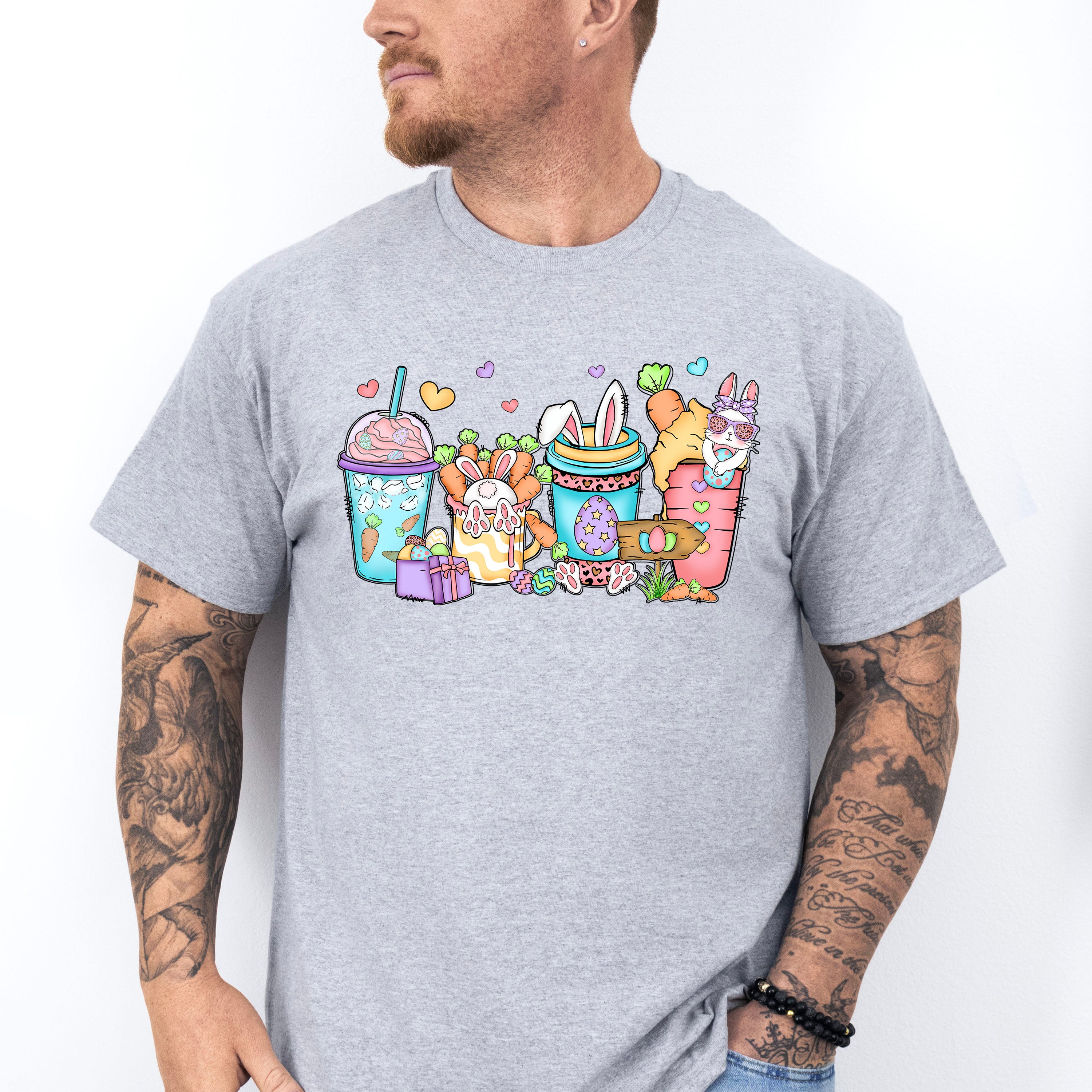 Cups Easter Day Unisex Crewneck T-Shirt Sweatshirt Hoodie