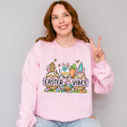 Gnomies Easter Vibes Easter Day Unisex Crewneck T-Shirt Sweatshirt Hoodie
