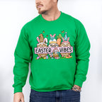 Gnomies Easter Vibes Easter Day Unisex Crewneck T-Shirt Sweatshirt Hoodie