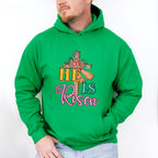 He Is Risen Easter Day Unisex Crewneck T-Shirt Sweatshirt Hoodie