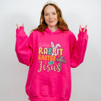 Silly Rabbit Easter Is For Jesus Easter Day Unisex Crewneck T-Shirt Sweatshirt Hoodie