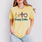 Happy Easter Christianity Easter Day Unisex Crewneck T-Shirt Sweatshirt Hoodie