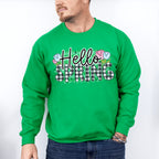 Hello Spring Easter Day Unisex Crewneck T-Shirt Sweatshirt Hoodie