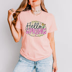 Hello Spring Easter Day Unisex Crewneck T-Shirt Sweatshirt Hoodie
