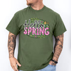 Hello Spring Easter Day Unisex Crewneck T-Shirt Sweatshirt Hoodie