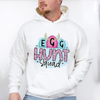 Egg Hunt Squad Easter Day Unisex Crewneck T-Shirt Sweatshirt Hoodie