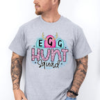 Egg Hunt Squad Easter Day Unisex Crewneck T-Shirt Sweatshirt Hoodie