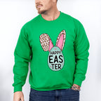 Happy Easter Bunny Ears Egg Easter Day Unisex Crewneck T-Shirt Sweatshirt Hoodie