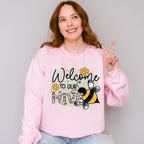 Welcome To Our Hive Easter Day Unisex Crewneck T-Shirt Sweatshirt Hoodie