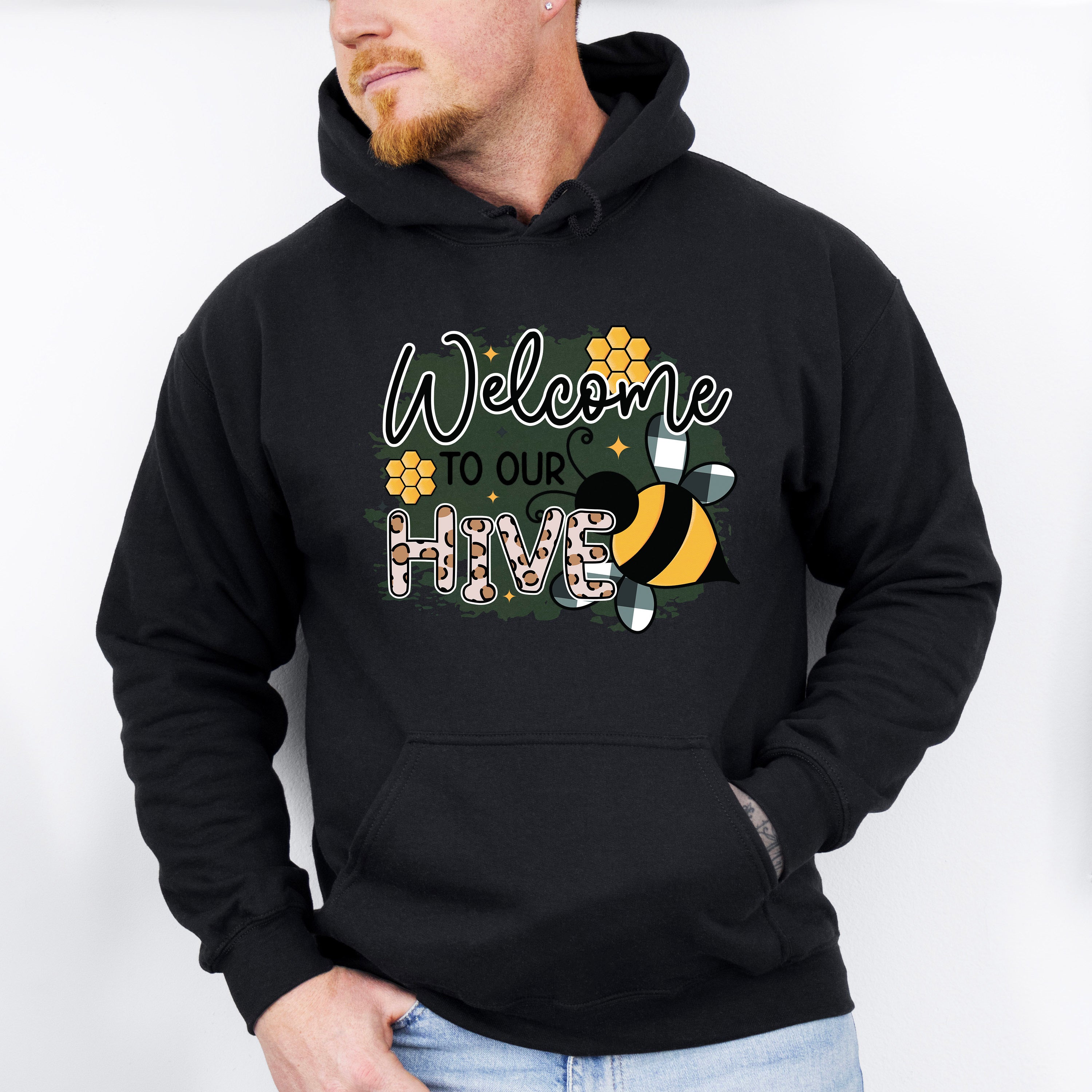 Welcome To Our Hive Easter Day Unisex Crewneck T-Shirt Sweatshirt Hoodie