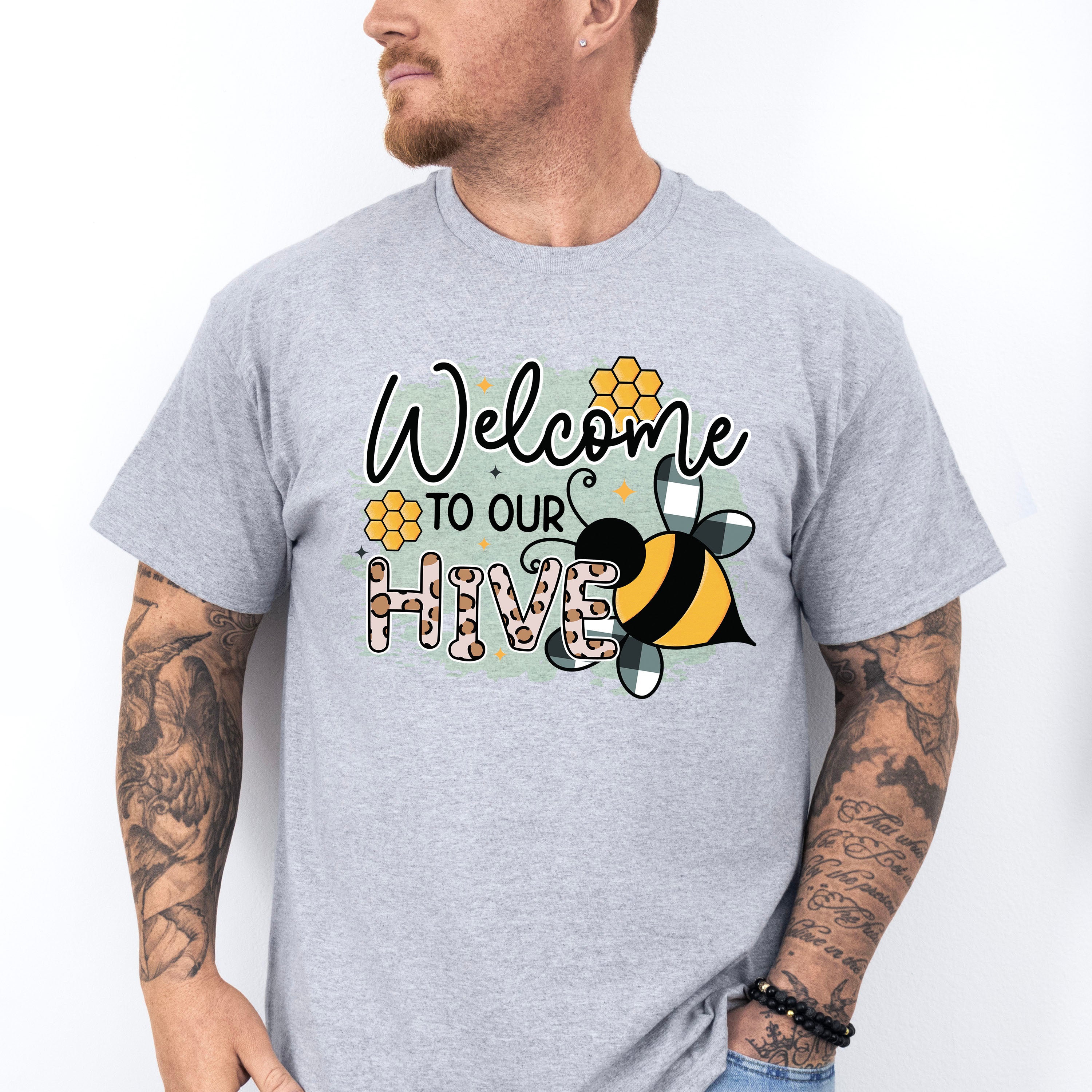 Welcome To Our Hive Easter Day Unisex Crewneck T-Shirt Sweatshirt Hoodie