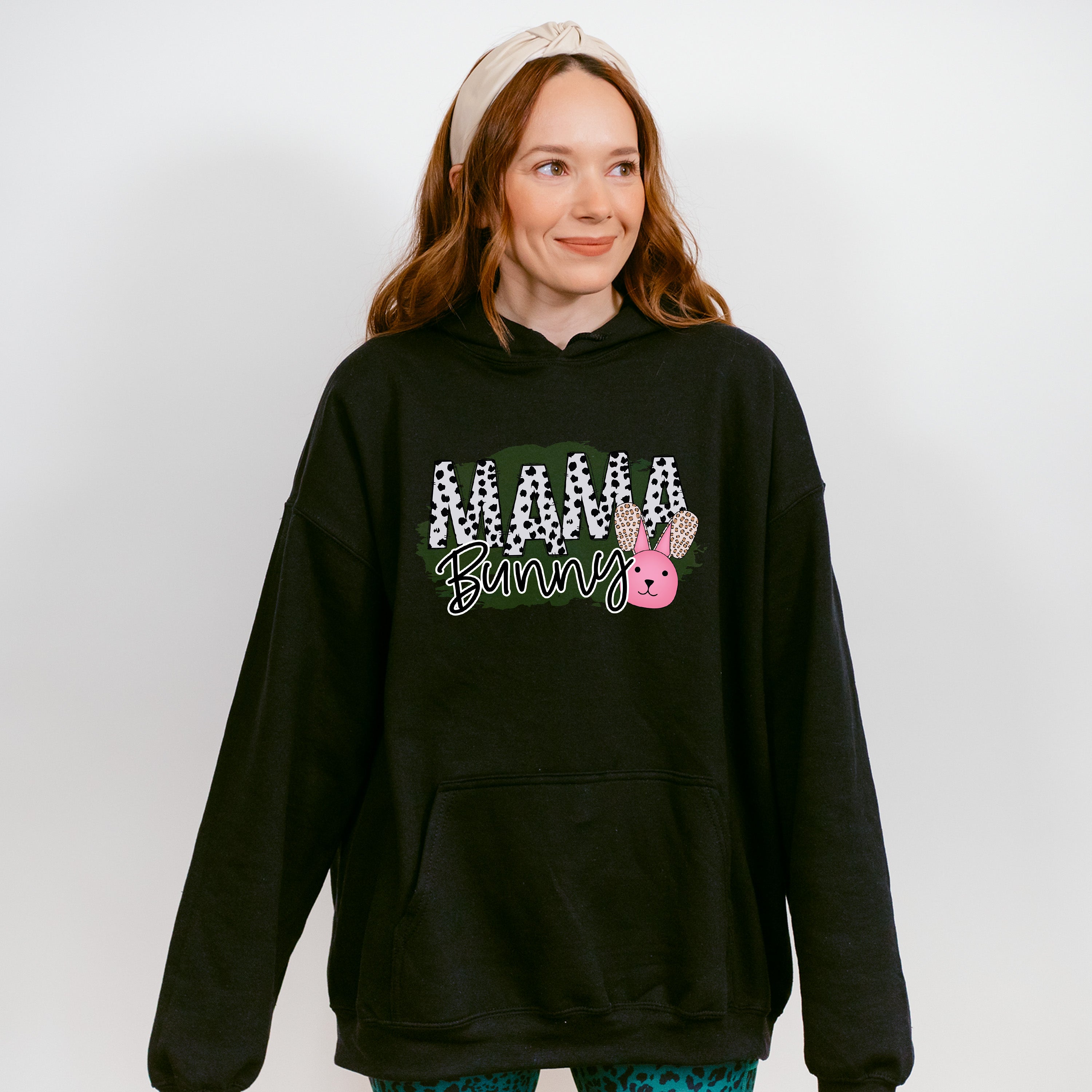 Mama Bunny Easter Day Unisex Crewneck T-Shirt Sweatshirt Hoodie