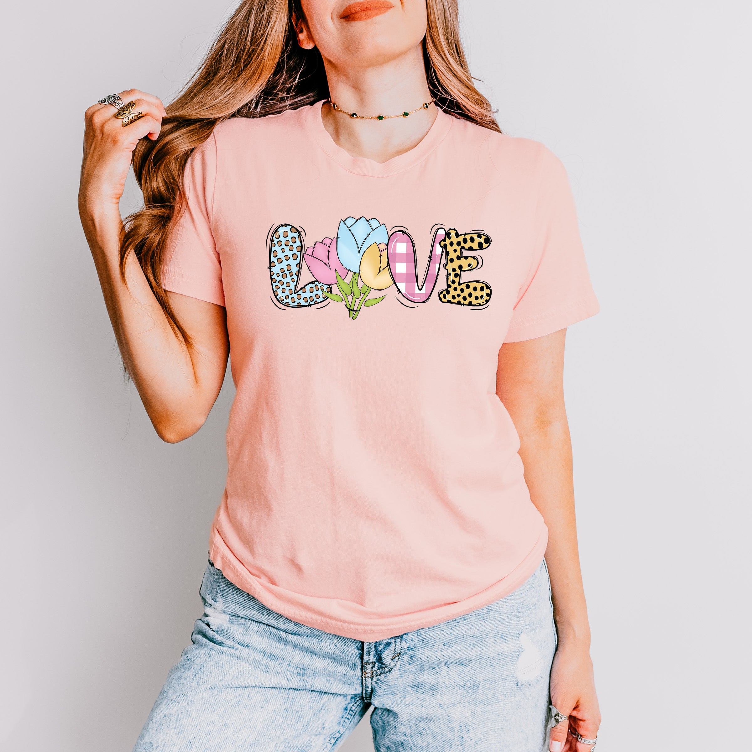 LOVE Easter Day Unisex Crewneck T-Shirt Sweatshirt Hoodie