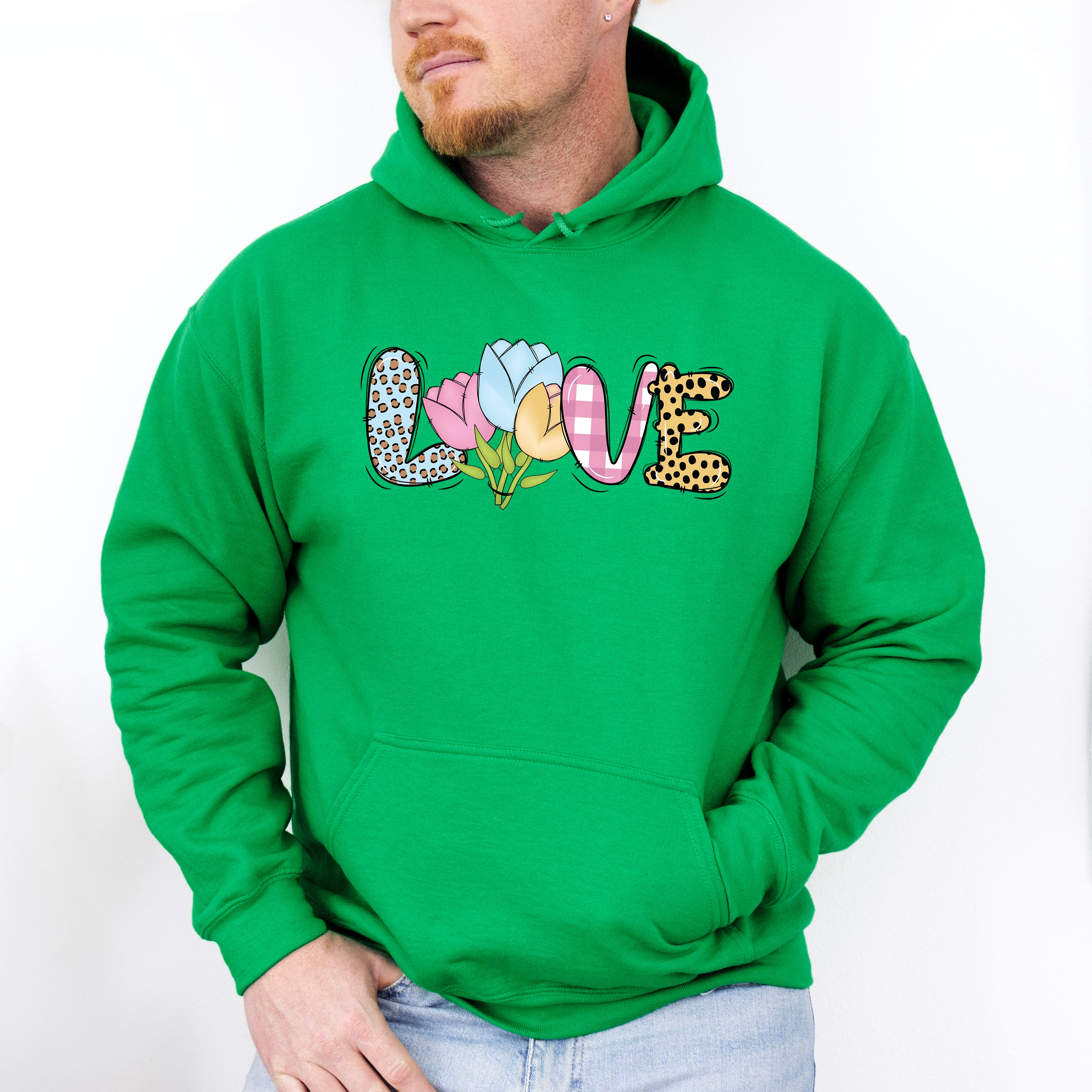 LOVE Easter Day Unisex Crewneck T-Shirt Sweatshirt Hoodie