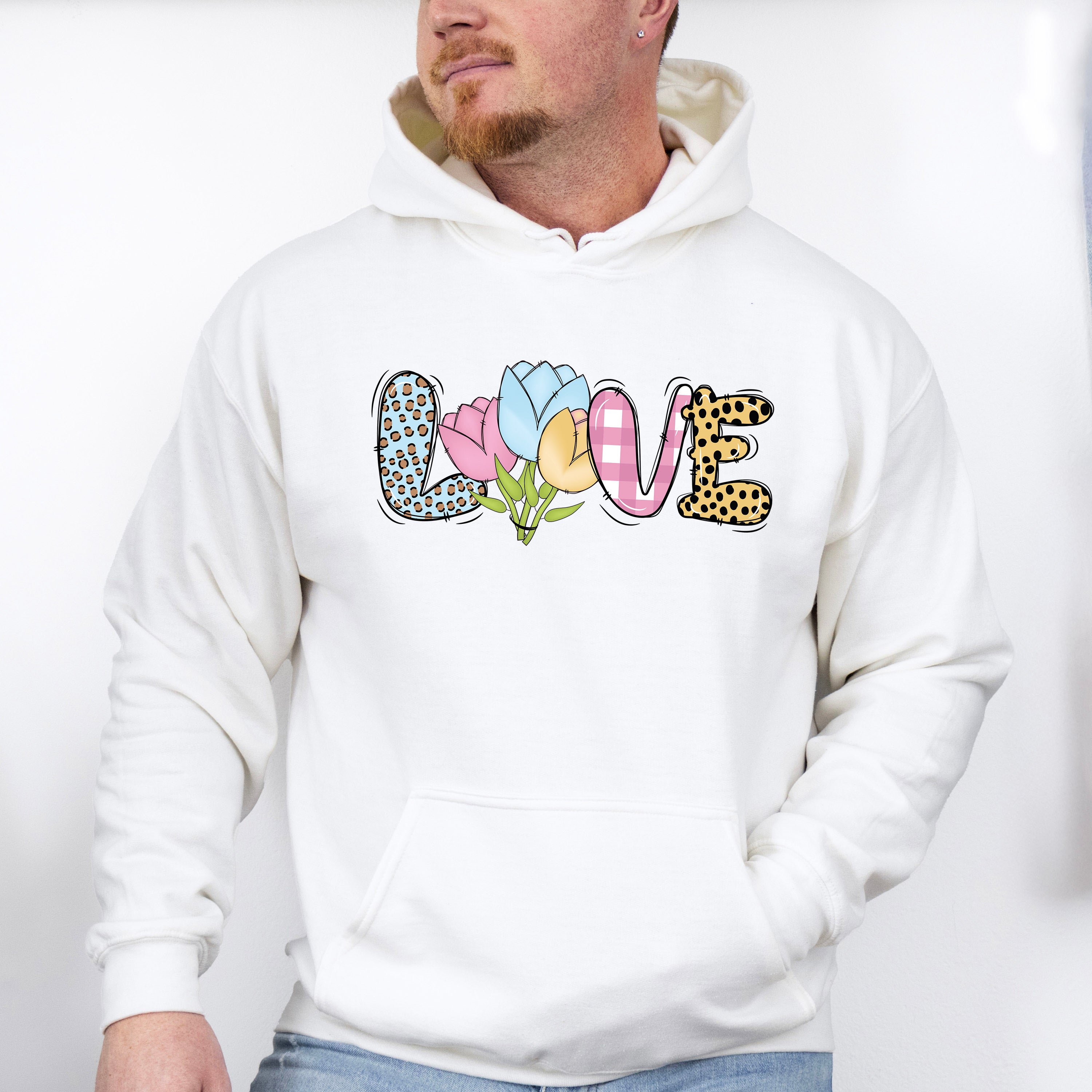 LOVE Easter Day Unisex Crewneck T-Shirt Sweatshirt Hoodie