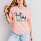 Just A Little Egg-stra Easter Day Unisex Crewneck T-Shirt Sweatshirt Hoodie