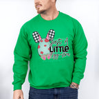 Just A Little Egg-stra Easter Day Unisex Crewneck T-Shirt Sweatshirt Hoodie