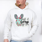 Just A Little Egg-stra Easter Day Unisex Crewneck T-Shirt Sweatshirt Hoodie