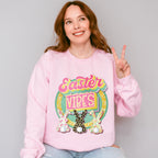 Easter Vibes Easter Day Unisex Crewneck T-Shirt Sweatshirt Hoodie