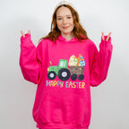Happy Easter Tractor Easter Day Unisex Crewneck T-Shirt Sweatshirt Hoodie