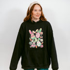 Bunny Ear Eggs Easter Day Unisex Crewneck T-Shirt Sweatshirt Hoodie