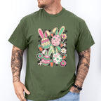 Bunny Ear Eggs Easter Day Unisex Crewneck T-Shirt Sweatshirt Hoodie
