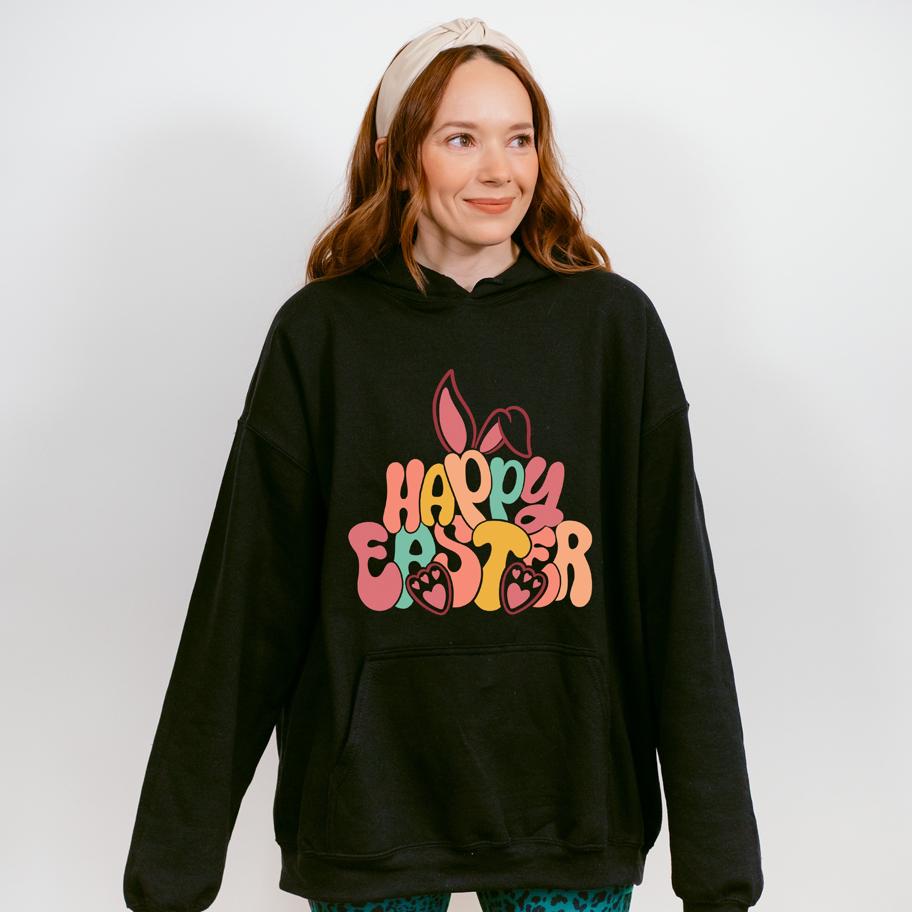 Happy Easter Bunny Easter Day Unisex Crewneck T-Shirt Sweatshirt Hoodie