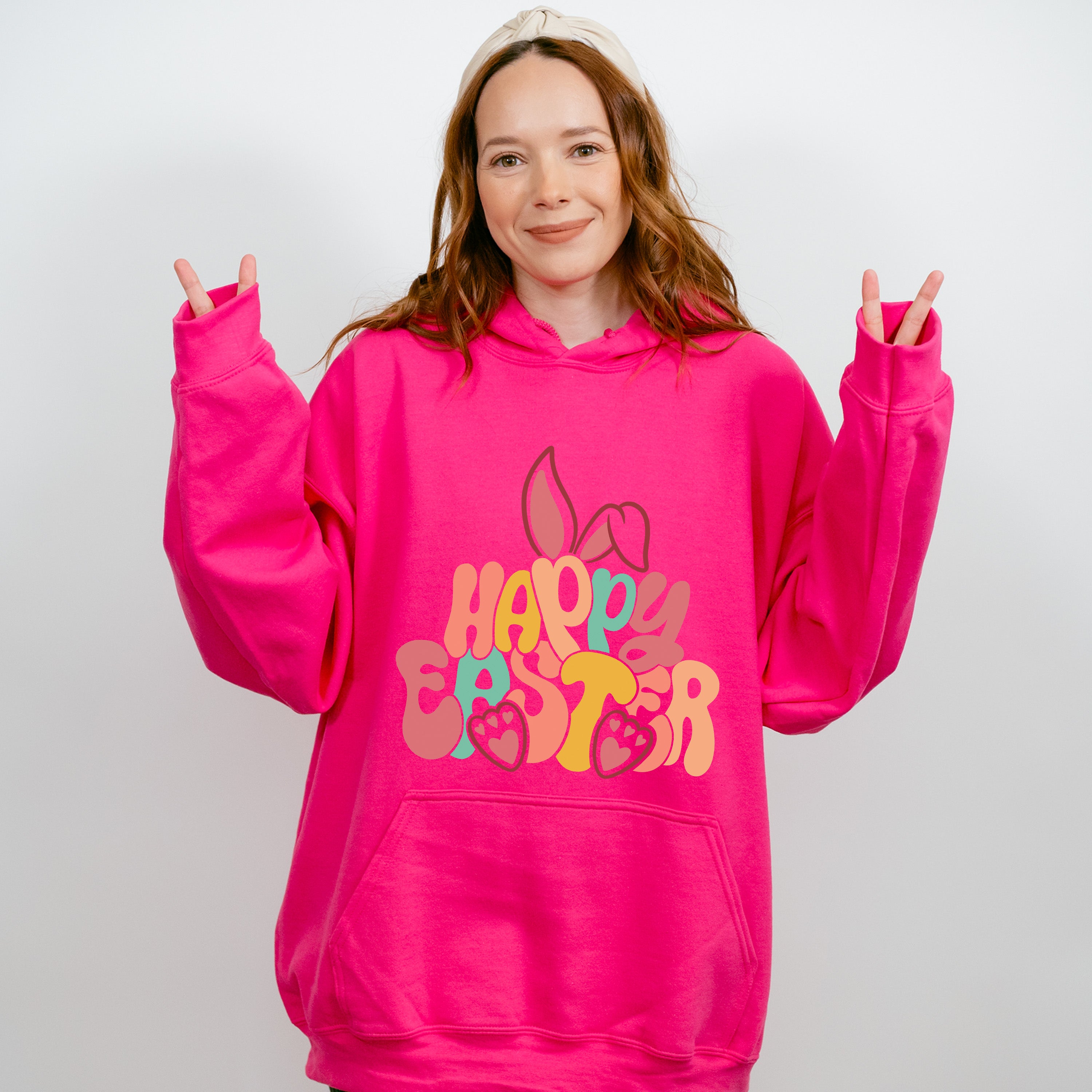 Happy Easter Bunny Easter Day Unisex Crewneck T-Shirt Sweatshirt Hoodie