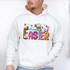 Happy Easter Butterflies Easter Day Unisex Crewneck T-Shirt Sweatshirt Hoodie