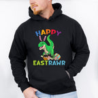 Happy Eastrawr Dinosaur Easter Day Unisex Crewneck T-Shirt Sweatshirt Hoodie