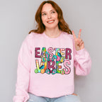 Easter Vibes Easter Day Unisex Crewneck T-Shirt Sweatshirt Hoodie