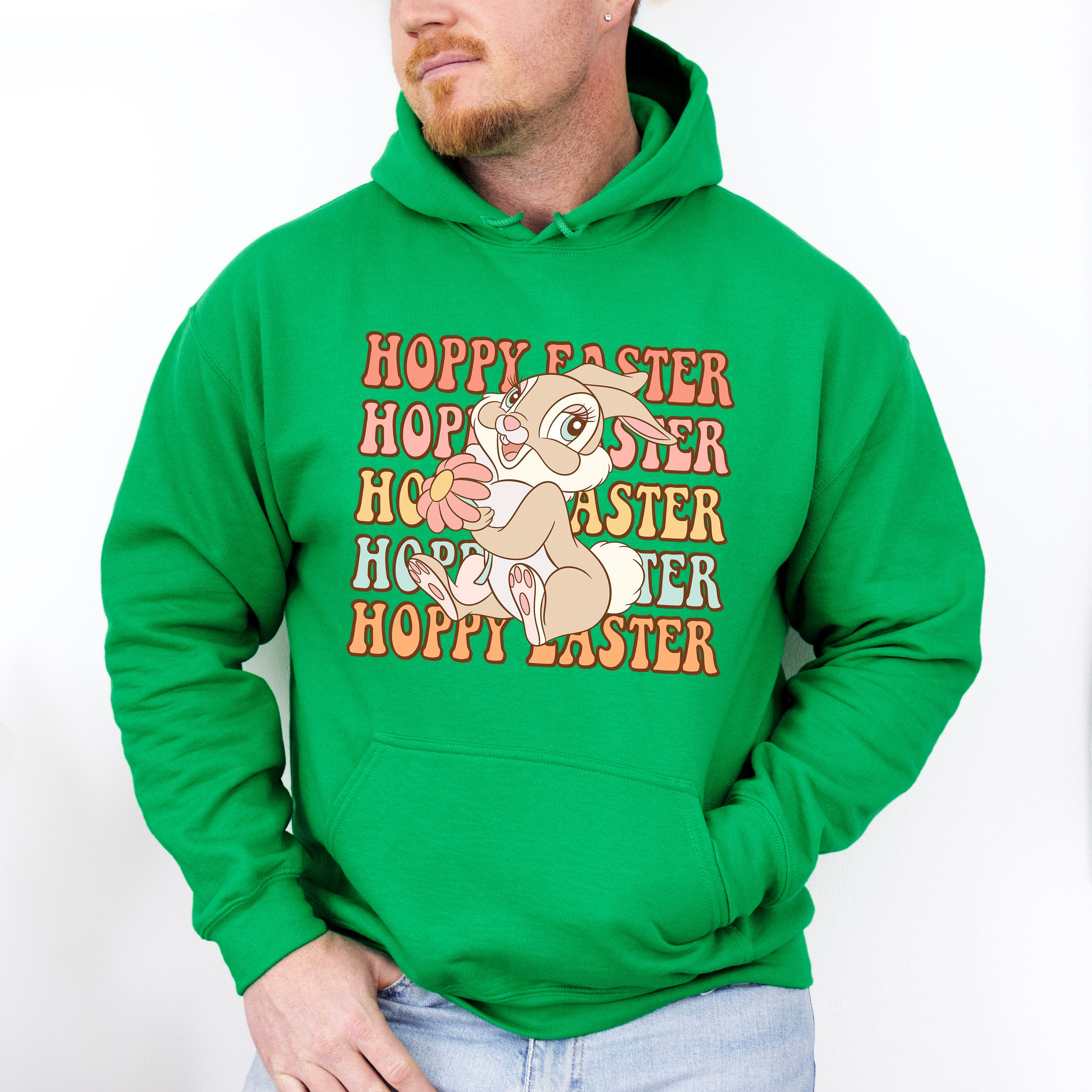 Hoppy Easter Bunny Easter Day Unisex Crewneck T-Shirt Sweatshirt Hoodie