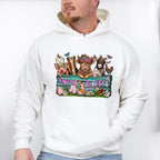 Happy Easter Animals Easter Day Unisex Crewneck T-Shirt Sweatshirt Hoodie