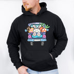 Bunny Truck Easter Day Unisex Crewneck T-Shirt Sweatshirt Hoodie
