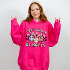 Don't Worry Be Hoppy Easter Day Unisex Crewneck T-Shirt Sweatshirt Hoodie