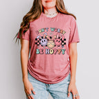 Don't Worry Be Hoppy Easter Day Unisex Crewneck T-Shirt Sweatshirt Hoodie