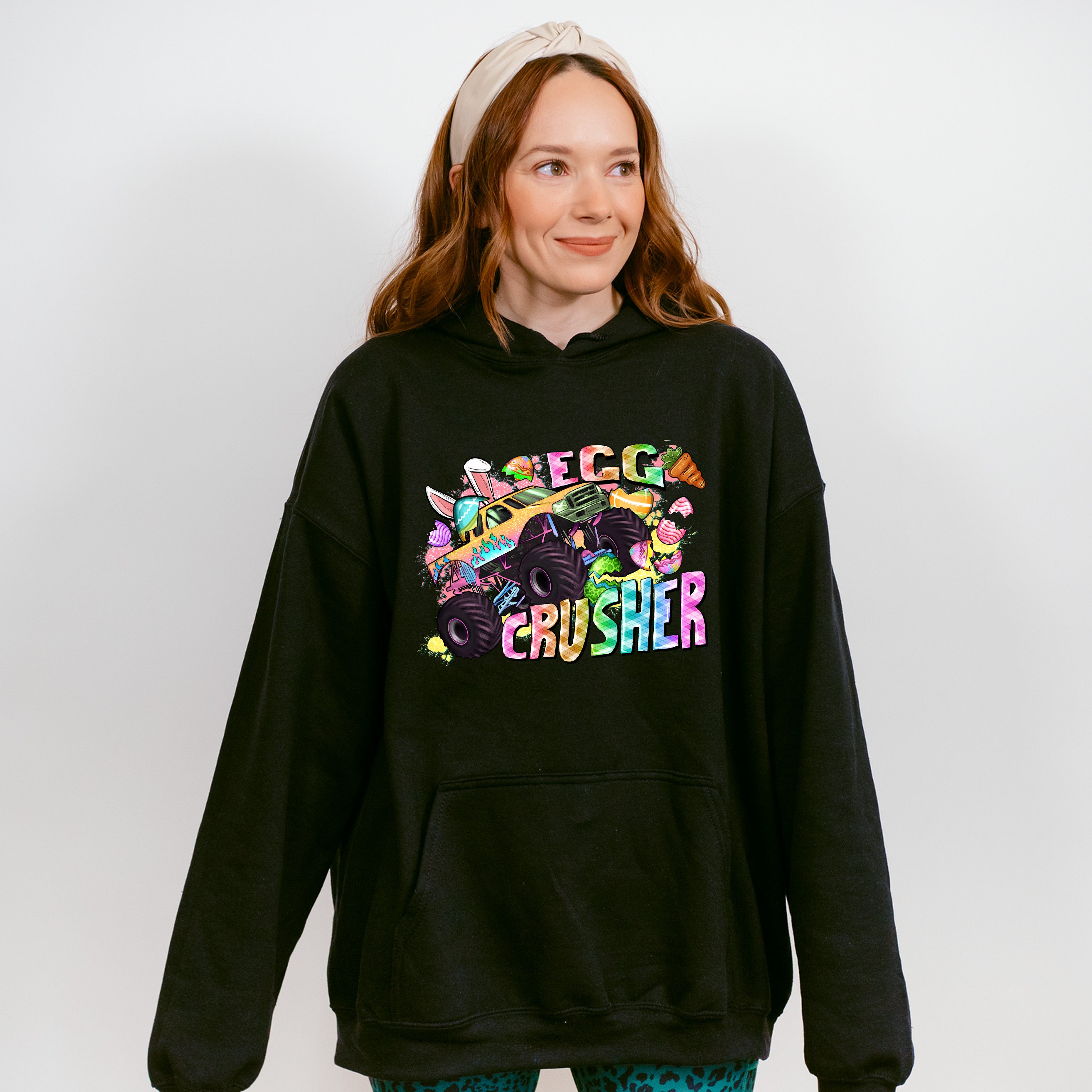 Egg Crusher Easter Day Unisex Crewneck T-Shirt Sweatshirt Hoodie