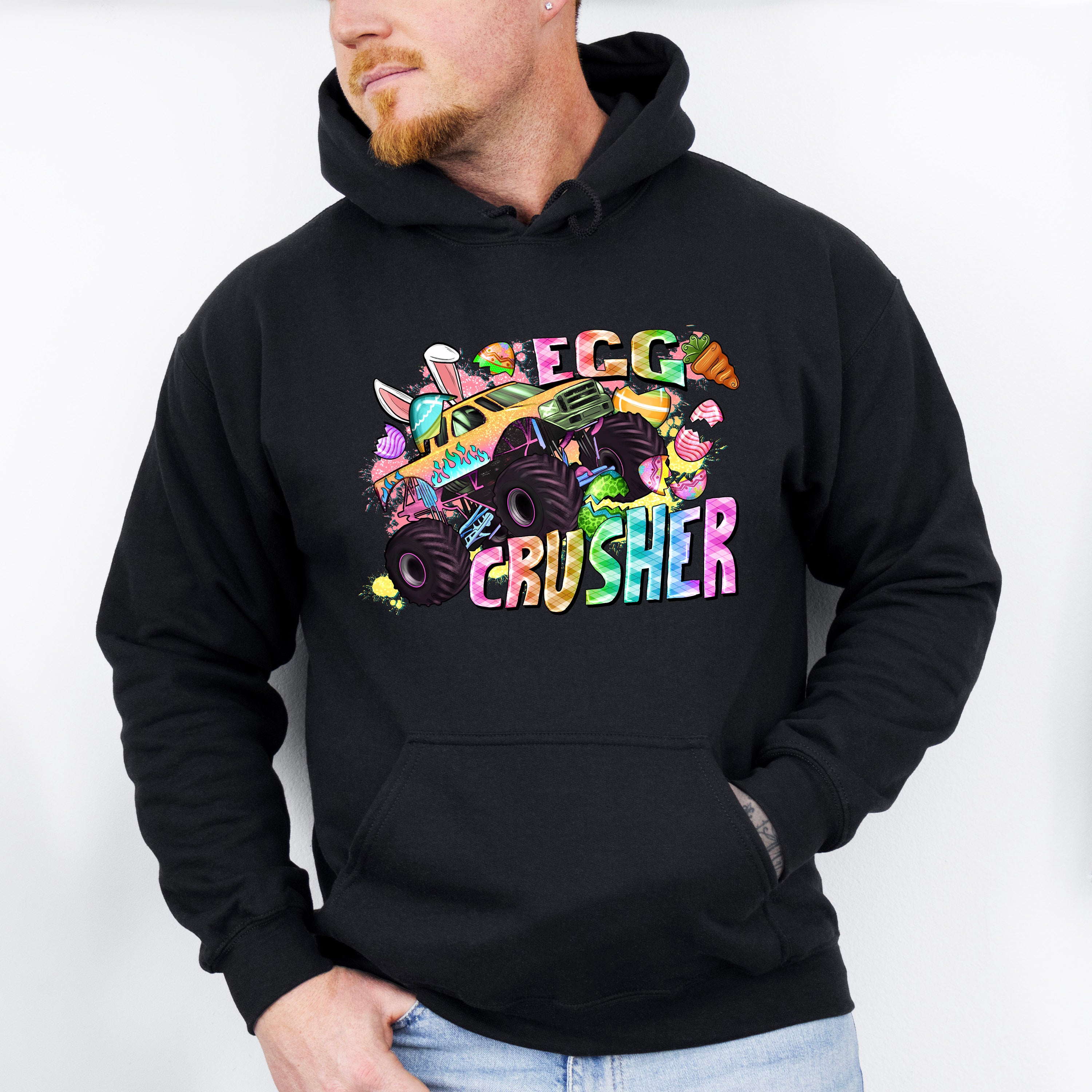 Egg Crusher Easter Day Unisex Crewneck T-Shirt Sweatshirt Hoodie