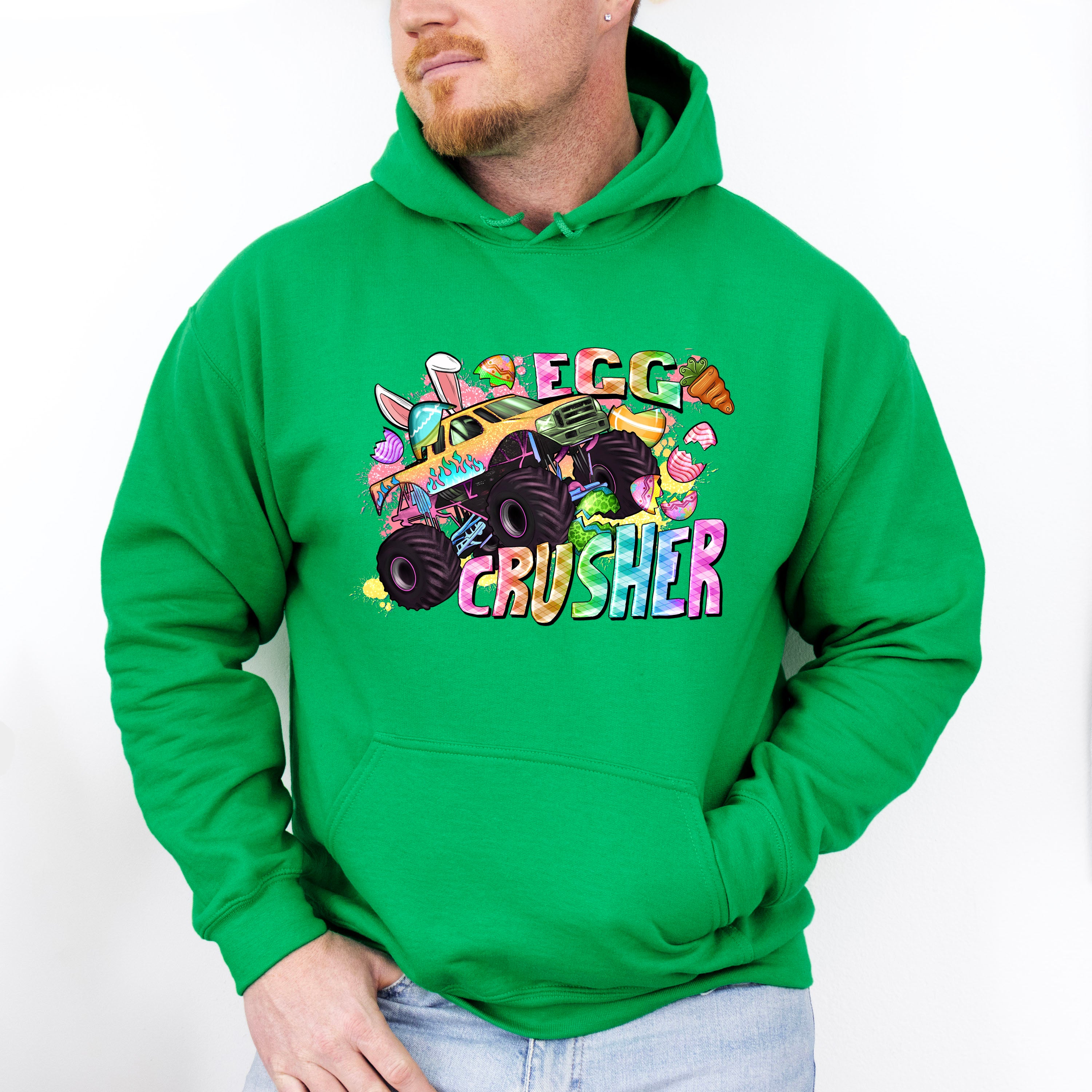 Egg Crusher Easter Day Unisex Crewneck T-Shirt Sweatshirt Hoodie