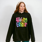 Hoppy Easter Pink Bunny Face Easter Day Unisex Crewneck T-Shirt Sweatshirt Hoodie