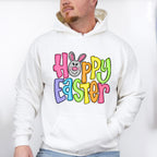 Hoppy Easter Pink Bunny Face Easter Day Unisex Crewneck T-Shirt Sweatshirt Hoodie