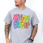 Hoppy Easter Pink Bunny Face Easter Day Unisex Crewneck T-Shirt Sweatshirt Hoodie