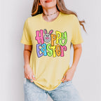 Hoppy Easter Pink Bunny Face Easter Day Unisex Crewneck T-Shirt Sweatshirt Hoodie