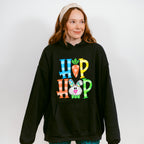 HIP HOP Bunny Easter Day Unisex Crewneck T-Shirt Sweatshirt Hoodie