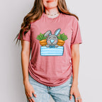 Bunny And Carrots Easter Day Unisex Crewneck T-Shirt Sweatshirt Hoodie