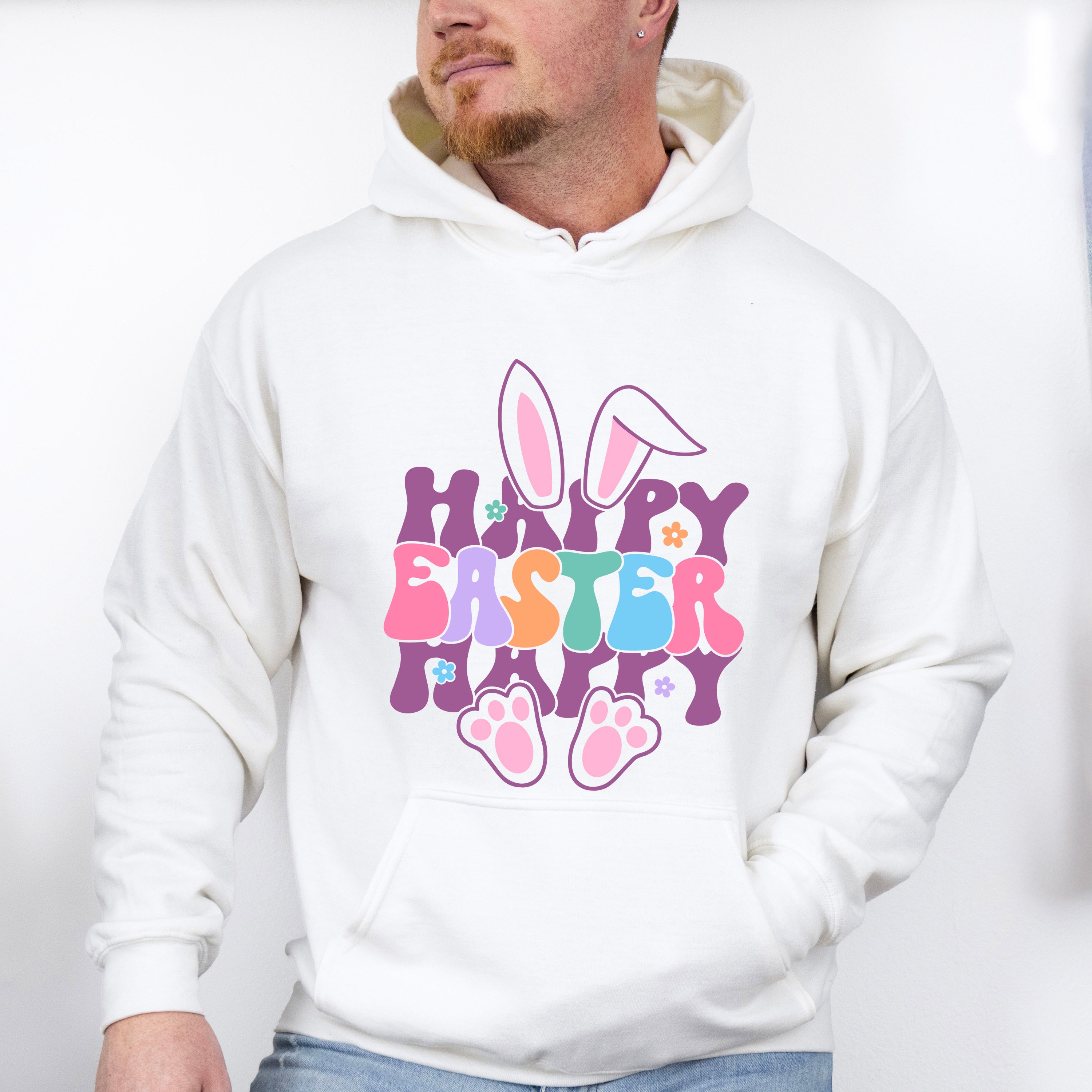 Happy Easter Bunny Easter Day Unisex Crewneck T-Shirt Sweatshirt Hoodie