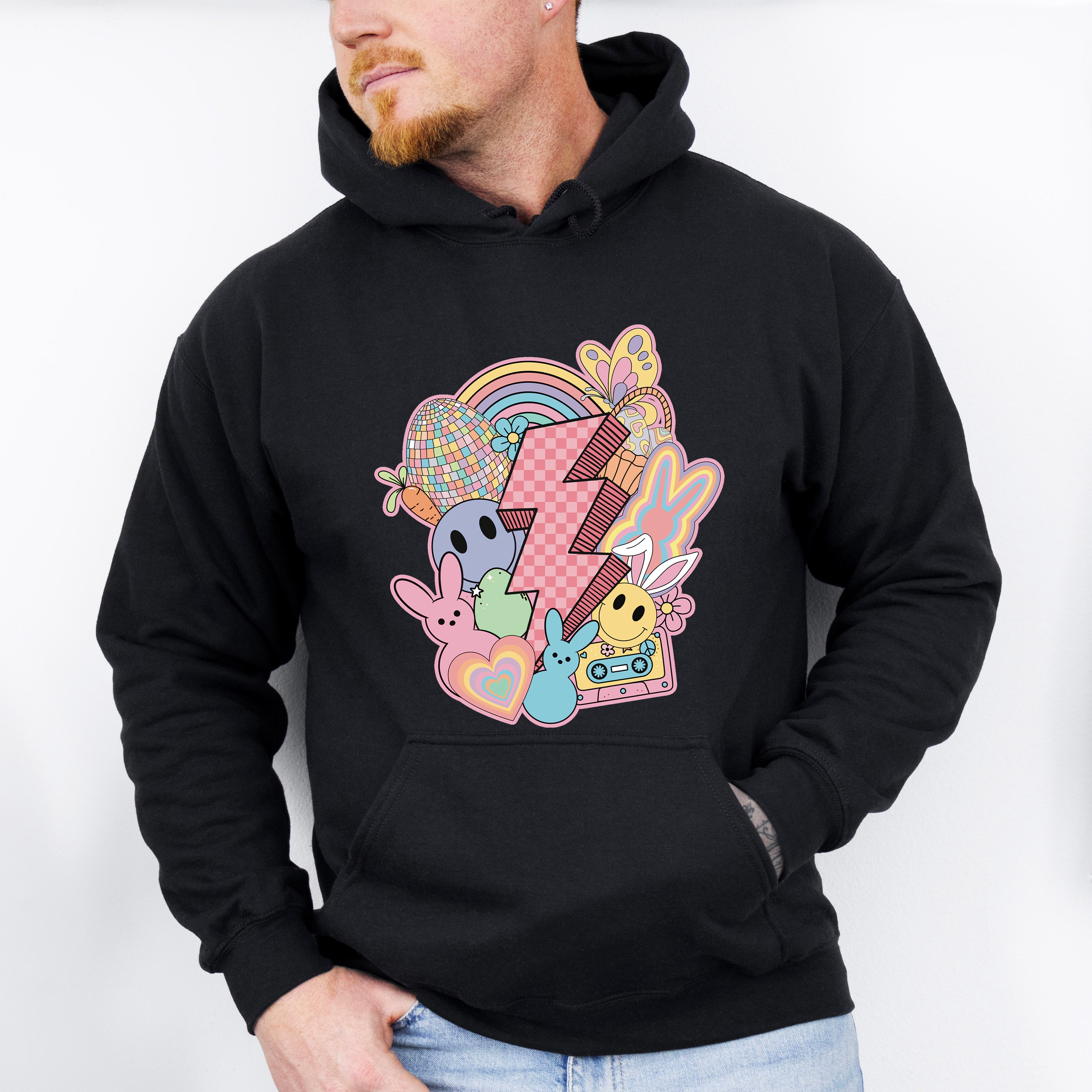 Easter Lighting Easter Day Unisex Crewneck T-Shirt Sweatshirt Hoodie