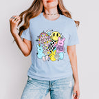 Bunny Kisses Easter Wishes Easter Day Unisex Crewneck T-Shirt Sweatshirt Hoodie