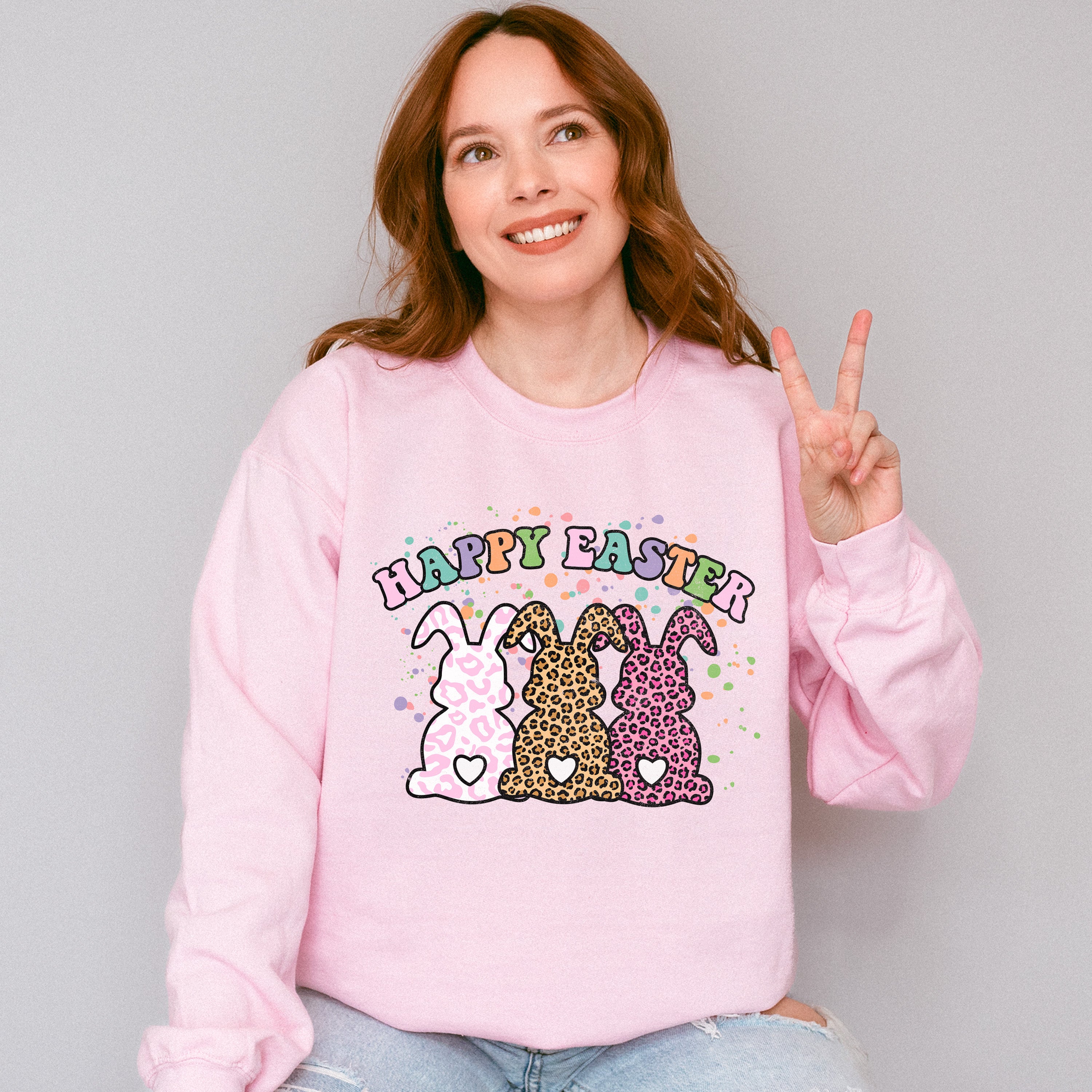 Happy Easter Easter Day Unisex Crewneck T-Shirt Sweatshirt Hoodie